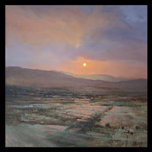 Acrylic on canvas painting by Arthur Brigg
