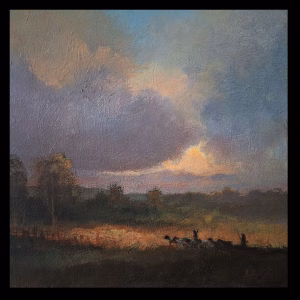 Landscape painting by Arthur Brigg